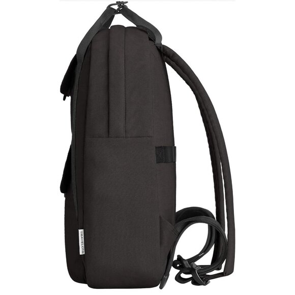 TRAVELON Origin Anti-Theft‎ Daypack Backpack Sustainable RFID Blocking Black - Picture 4 of 15